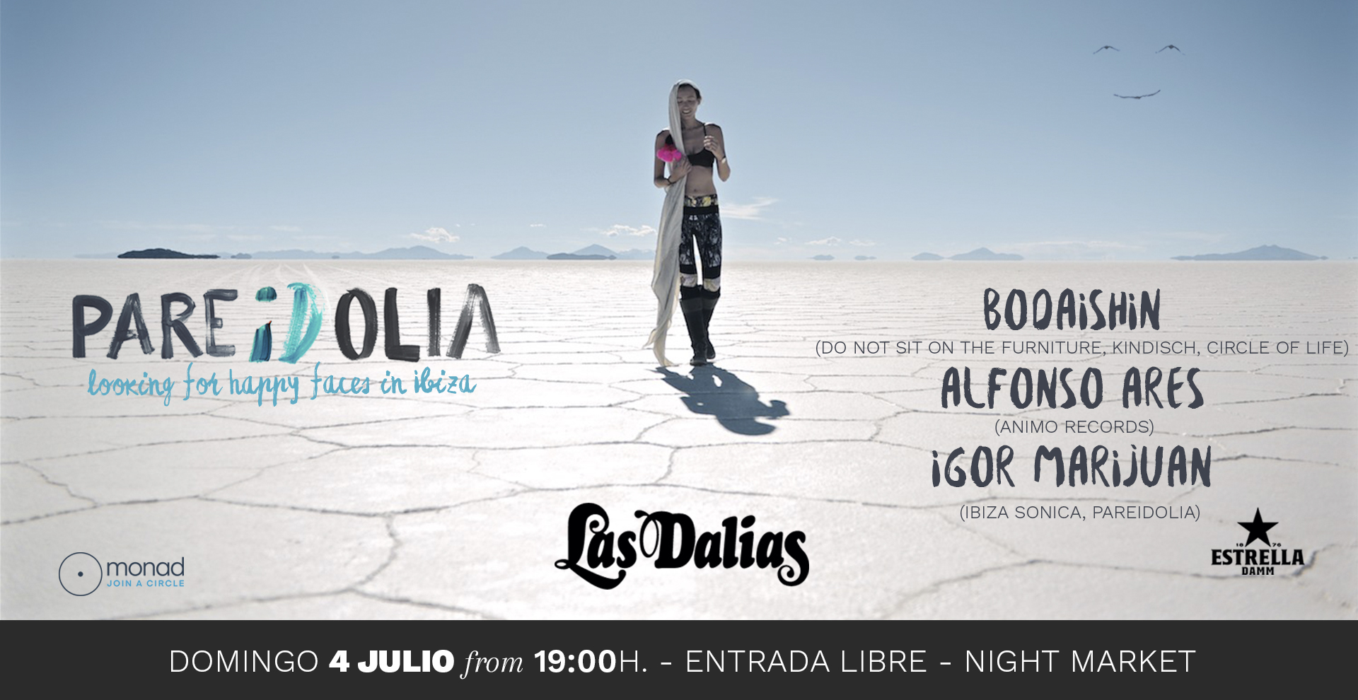 Pareidolia live streaming from Las Dalias Ibiza